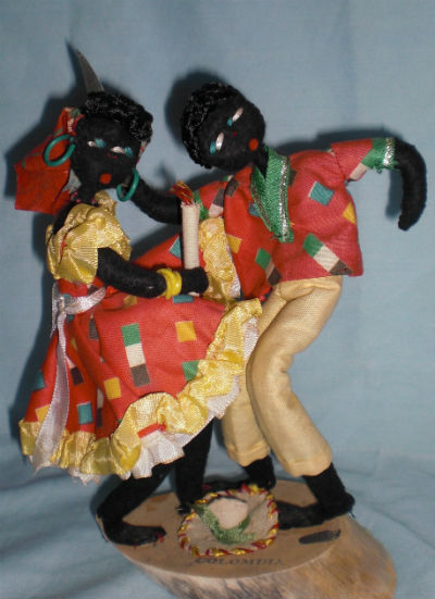 Black Colombian Dancers-